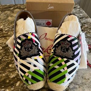 Size 41 Christian Louboutin Espadrilles.